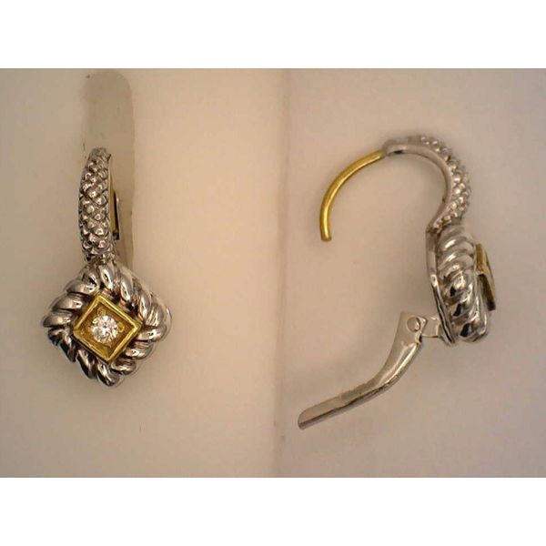 Diamond Earrings Joint Venture Estate Jewelry Charleston, SC