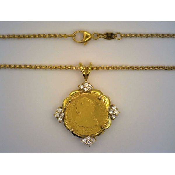 Diamond pendant Joint Venture Estate Jewelry Charleston, SC