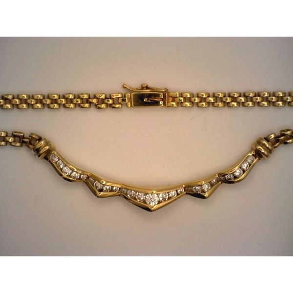 Diamond Necklace Image 2 Joint Venture Estate Jewelry Charleston, SC