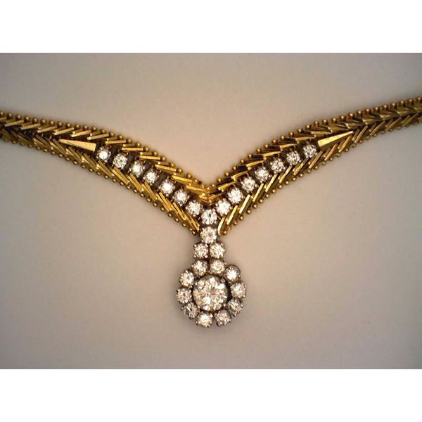 Diamond necklace Image 2 Joint Venture Estate Jewelry Charleston, SC