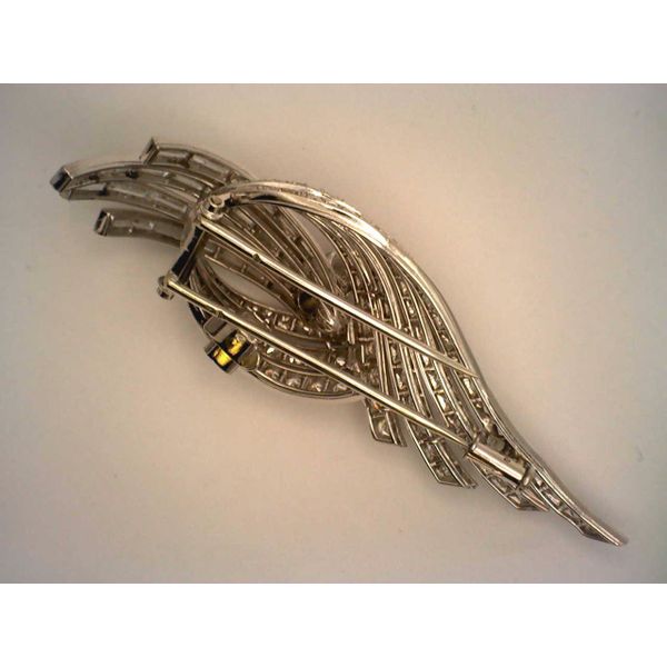 Diamond Brooch Image 2 Joint Venture Estate Jewelry Charleston, SC