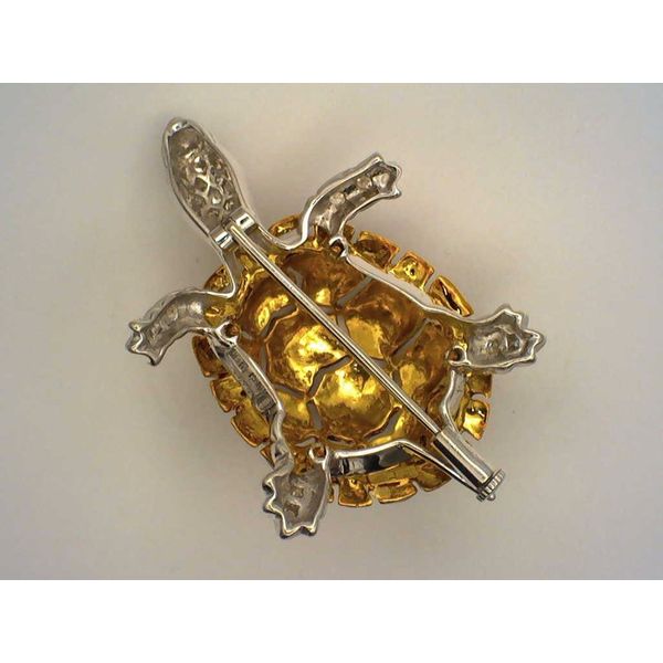 Diamond Brooch Image 2 Joint Venture Estate Jewelry Charleston, SC