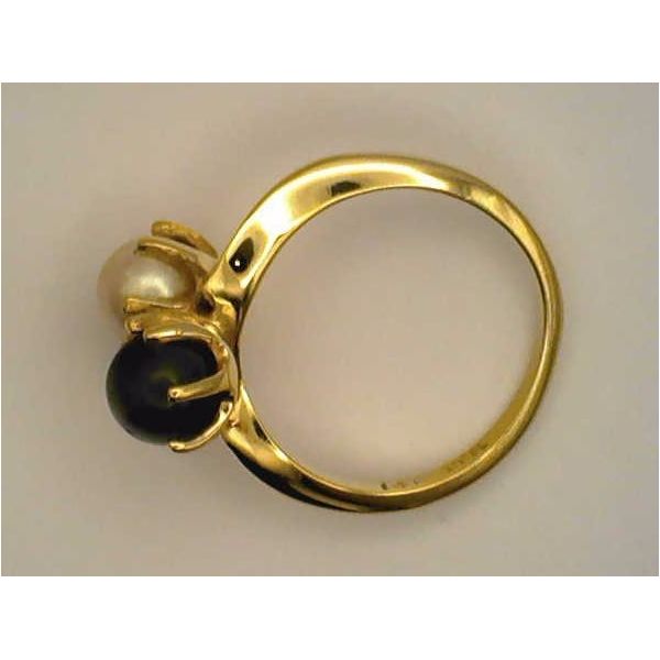 Pearl & jade ring Image 3 Joint Venture Estate Jewelry Charleston, SC