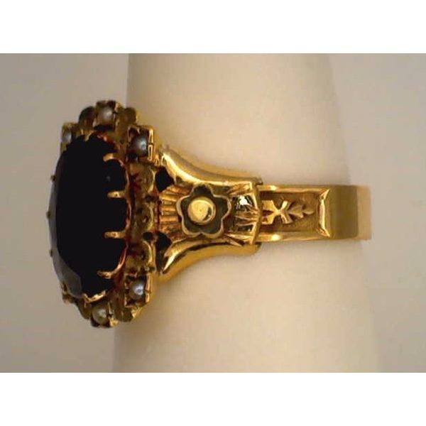 Antique Colored Stone Ring Image 2 Joint Venture Estate Jewelry Charleston, SC