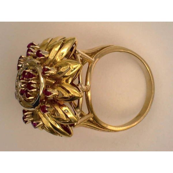 Retro Colored Stone Ring Image 3 Joint Venture Estate Jewelry Charleston, SC