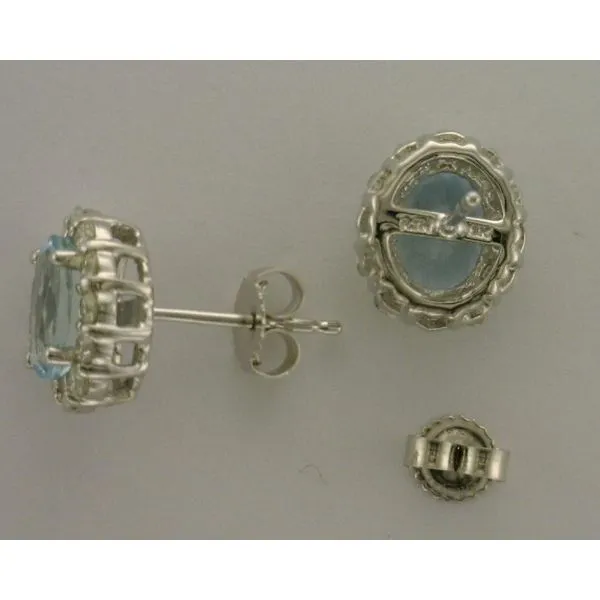 Colored Stone  / Pearl Earrings Image 3 Joint Venture Estate Jewelry Charleston, SC