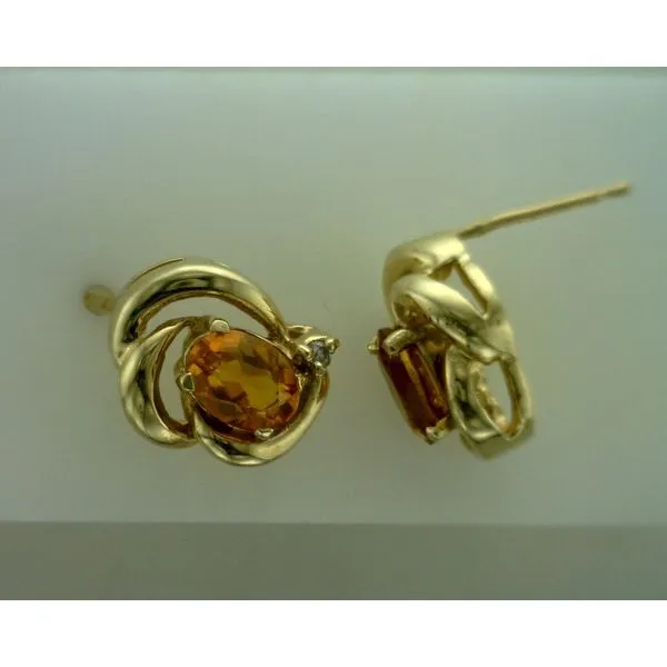 Colored Stone  / Pearl Earrings Image 2 Joint Venture Estate Jewelry Charleston, SC