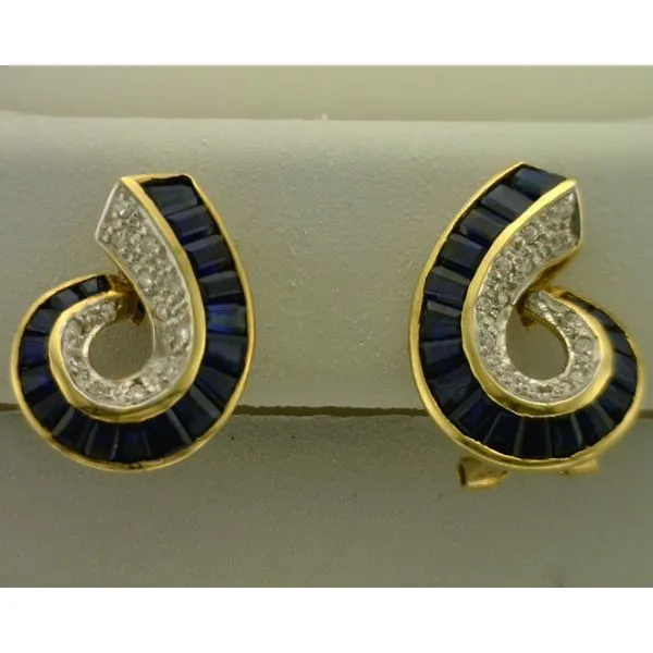 Colored Stone  / Pearl Earrings Joint Venture Estate Jewelry Charleston, SC