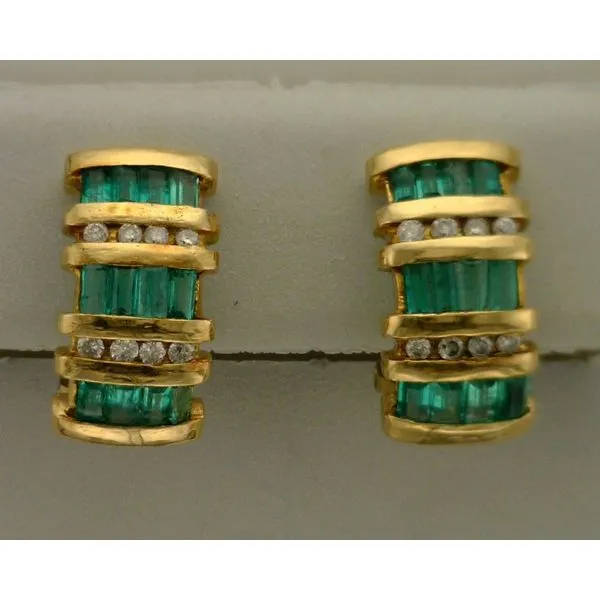Colored Stone  / Pearl Earrings Joint Venture Estate Jewelry Charleston, SC