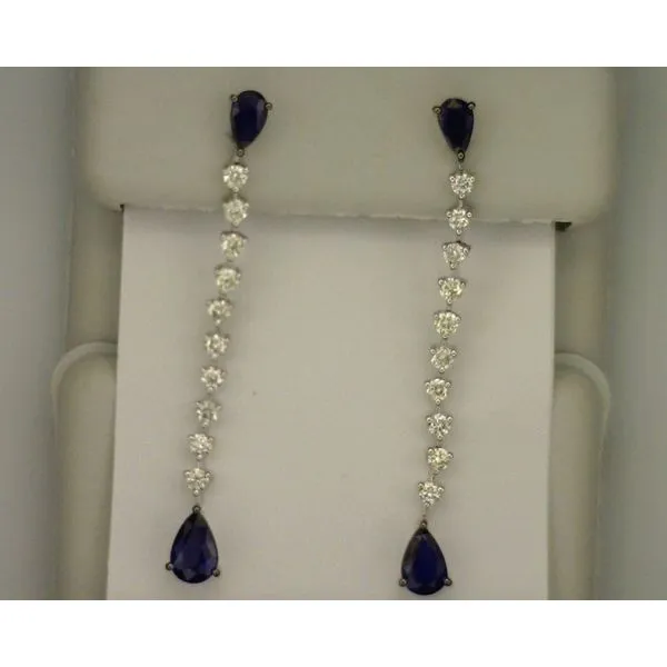 Colored Stone  / Pearl Earrings Image 2 Joint Venture Estate Jewelry Charleston, SC
