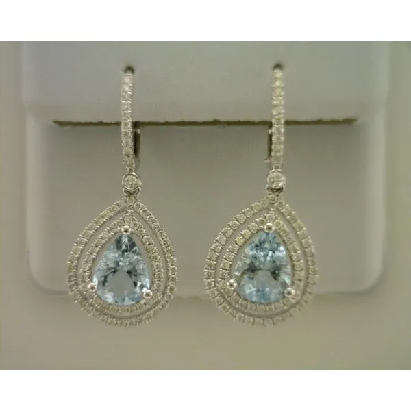 Colored Stone  / Pearl Earrings Image 2 Joint Venture Estate Jewelry Charleston, SC