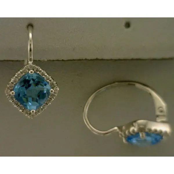 Colored Stone  / Pearl Earrings Image 3 Joint Venture Estate Jewelry Charleston, SC