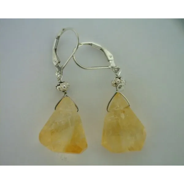 Colored Stone  / Pearl Earrings Joint Venture Estate Jewelry Charleston, SC