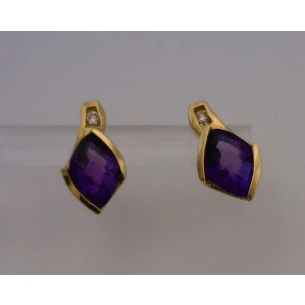Colored Stone  / Pearl Earrings Joint Venture Estate Jewelry Charleston, SC