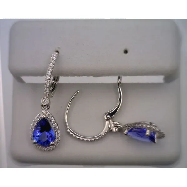 Colored Stone  / Pearl Earrings Image 2 Joint Venture Estate Jewelry Charleston, SC
