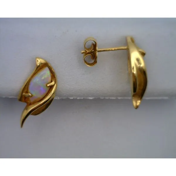 Colored Stone  / Pearl Earrings Joint Venture Estate Jewelry Charleston, SC