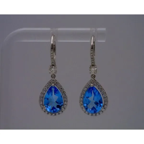 Colored Stone  / Pearl Earrings Image 2 Joint Venture Estate Jewelry Charleston, SC