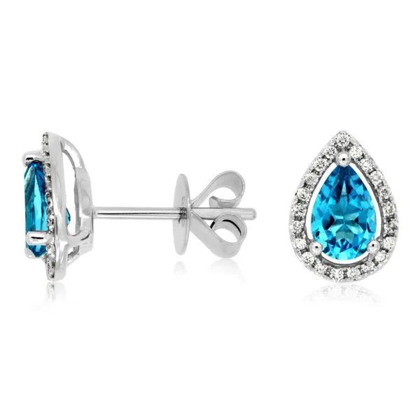 Colored Stone  / Pearl Earrings Joint Venture Estate Jewelry Charleston, SC