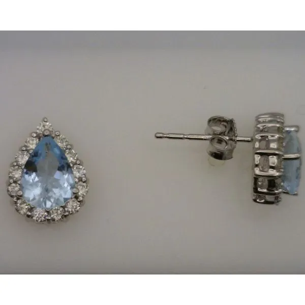 Colored Stone  / Pearl Earrings Image 2 Joint Venture Estate Jewelry Charleston, SC