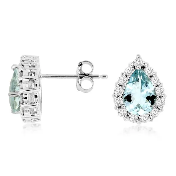 Colored Stone  / Pearl Earrings Joint Venture Estate Jewelry Charleston, SC