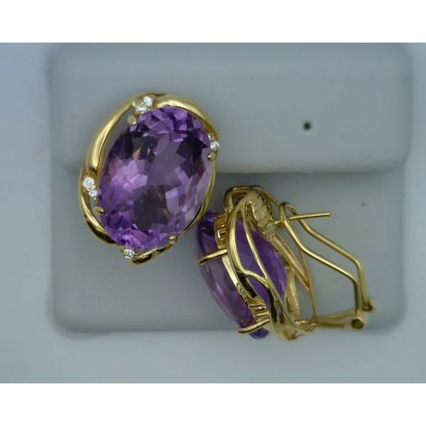 Colored Stone  / Pearl Earrings Image 2 Joint Venture Estate Jewelry Charleston, SC
