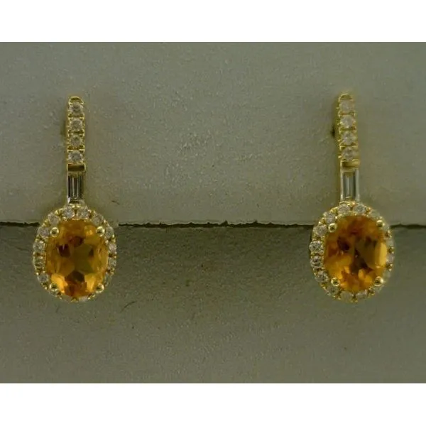 Colored Stone  / Pearl Earrings Image 3 Joint Venture Estate Jewelry Charleston, SC