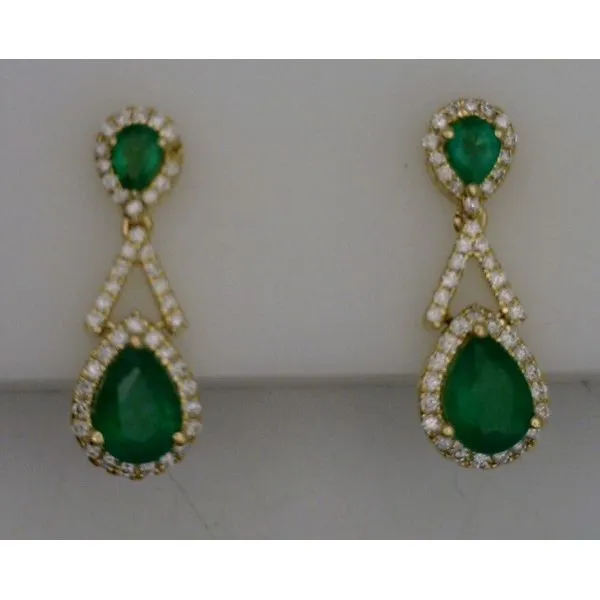 Colored Stone  / Pearl Earrings Image 2 Joint Venture Estate Jewelry Charleston, SC
