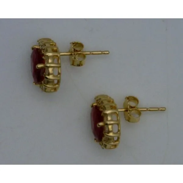 Colored Stone  / Pearl Earrings Image 3 Joint Venture Estate Jewelry Charleston, SC