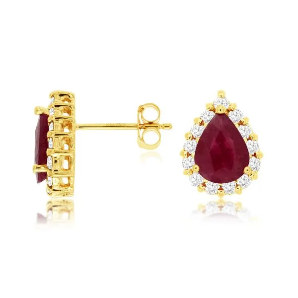 Colored Stone  / Pearl Earrings Joint Venture Estate Jewelry Charleston, SC