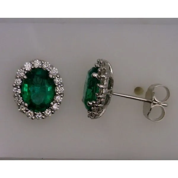 Colored Stone  / Pearl Earrings Joint Venture Estate Jewelry Charleston, SC
