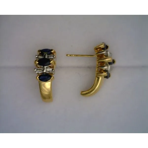 Colored Stone  / Pearl Earrings Joint Venture Estate Jewelry Charleston, SC