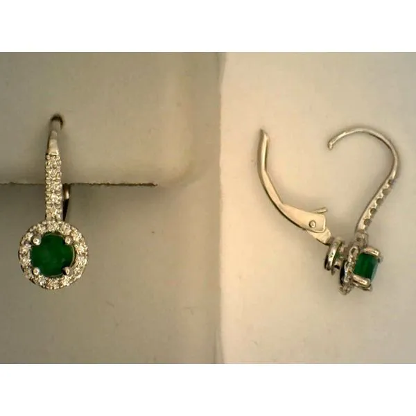 Colored Stone  / Pearl Earrings Image 2 Joint Venture Estate Jewelry Charleston, SC