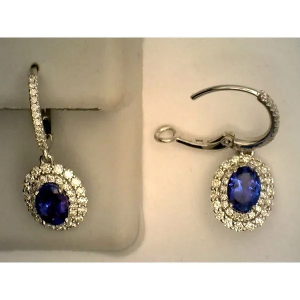 Colored Stone  / Pearl Earrings Image 2 Joint Venture Estate Jewelry Charleston, SC