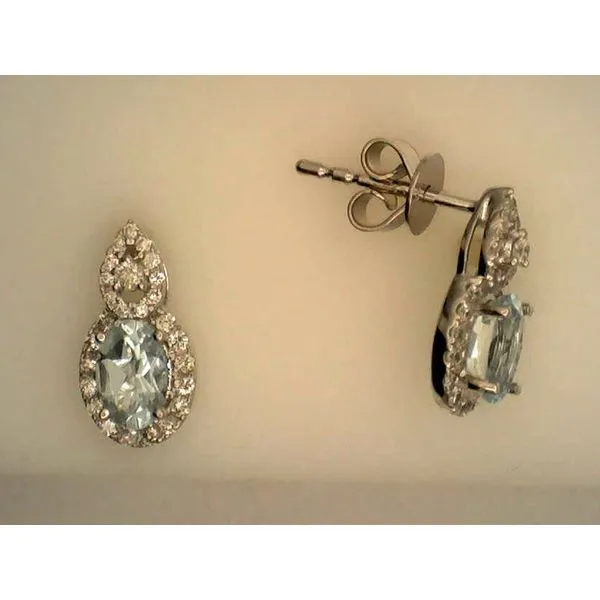 Colored Stone  / Pearl Earrings Image 2 Joint Venture Estate Jewelry Charleston, SC