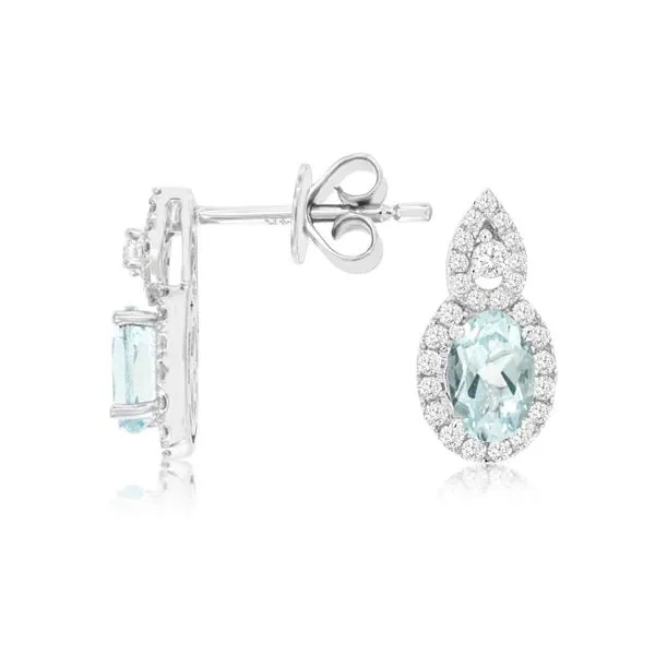 Colored Stone  / Pearl Earrings Joint Venture Estate Jewelry Charleston, SC