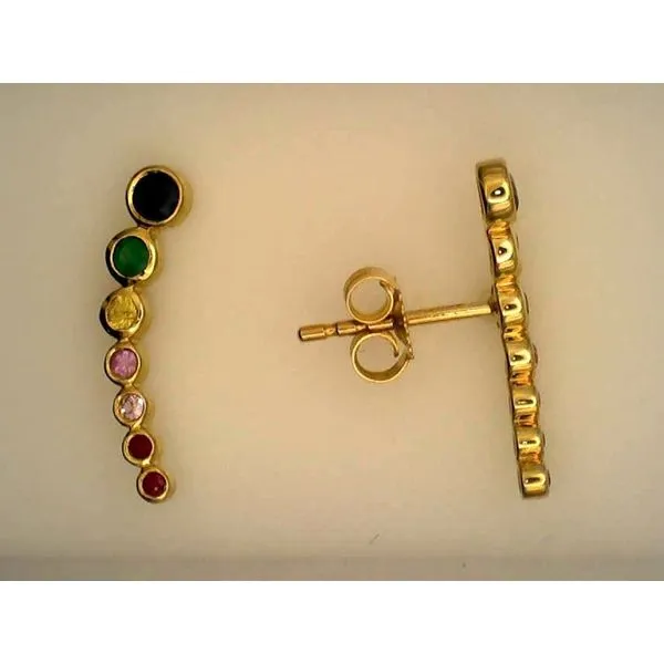 Colored Stone  / Pearl Earrings Image 2 Joint Venture Estate Jewelry Charleston, SC