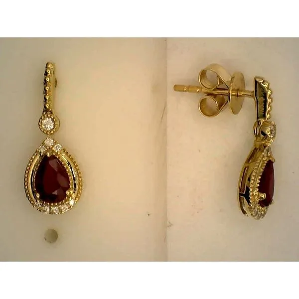 Colored Stone  / Pearl Earrings Image 2 Joint Venture Estate Jewelry Charleston, SC