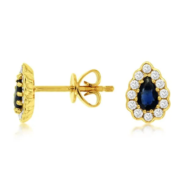 Colored Stone  / Pearl Earrings Joint Venture Estate Jewelry Charleston, SC