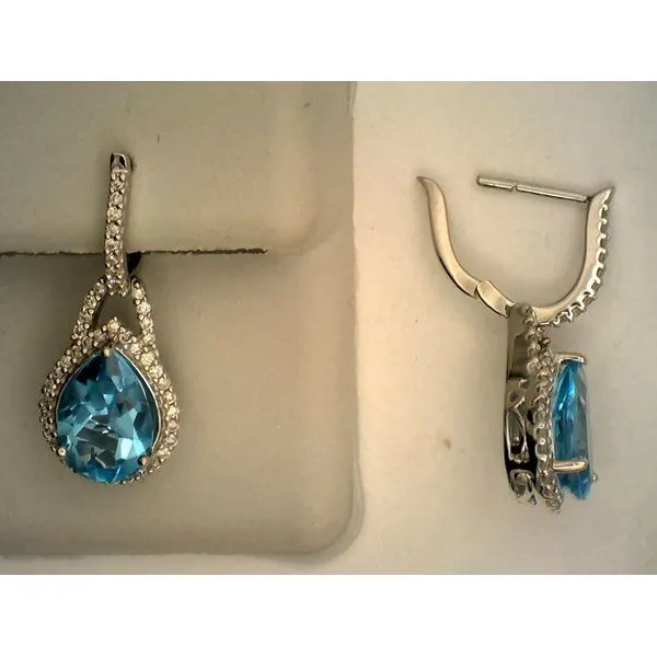 Colored Stone  / Pearl Earrings Image 2 Joint Venture Estate Jewelry Charleston, SC