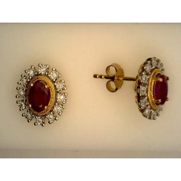 Colored Stone  / Pearl Earrings Image 2 Joint Venture Estate Jewelry Charleston, SC