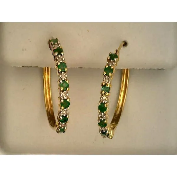 Colored Stone  / Pearl Earrings Joint Venture Estate Jewelry Charleston, SC