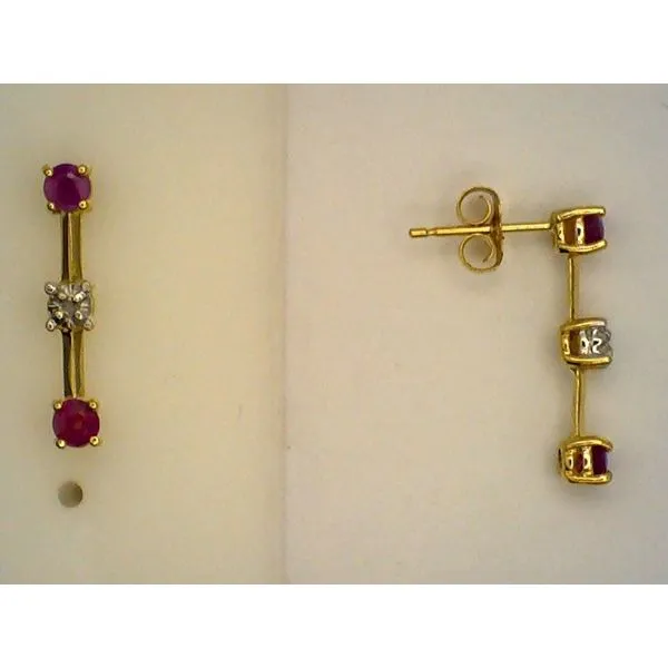 Colored Stone  / Pearl Earrings Joint Venture Estate Jewelry Charleston, SC