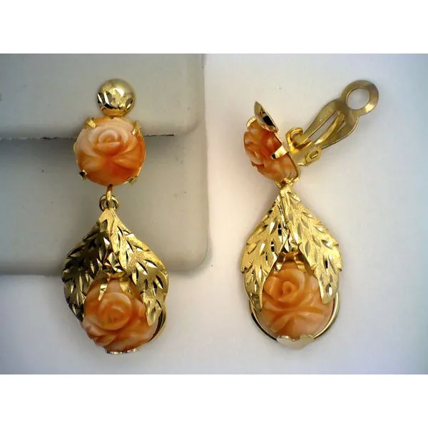 Colored Stone  / Pearl Earrings Joint Venture Estate Jewelry Charleston, SC