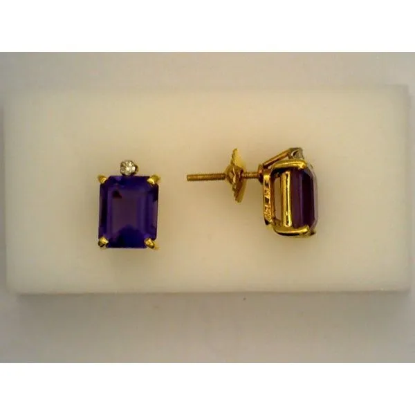 Colored Stone  / Pearl Earrings Joint Venture Estate Jewelry Charleston, SC