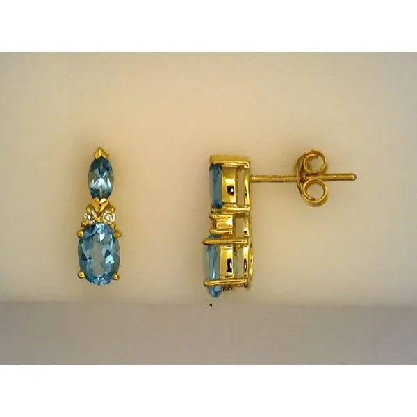Colored Stone  / Pearl Earrings Joint Venture Estate Jewelry Charleston, SC