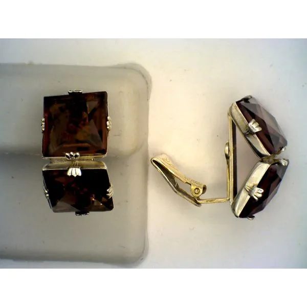 Colored Stone  / Pearl Earrings Joint Venture Estate Jewelry Charleston, SC