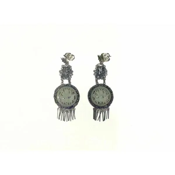 Colored Stone  / Pearl Earrings Joint Venture Estate Jewelry Charleston, SC