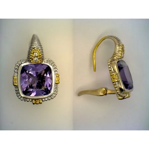 Colored Stone  / Pearl Earrings Joint Venture Estate Jewelry Charleston, SC