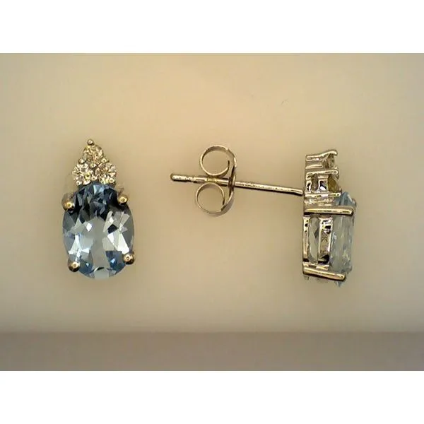 Colored Stone  / Pearl Earrings Joint Venture Estate Jewelry Charleston, SC