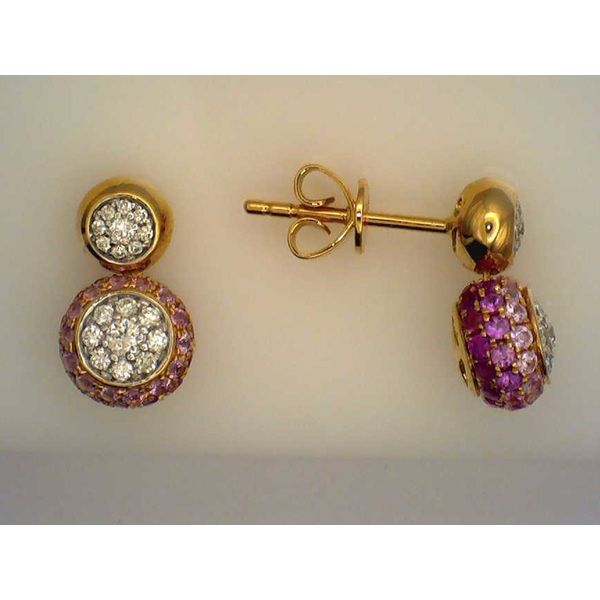 Colored Stone  / Pearl Earrings Image 2 Joint Venture Estate Jewelry Charleston, SC